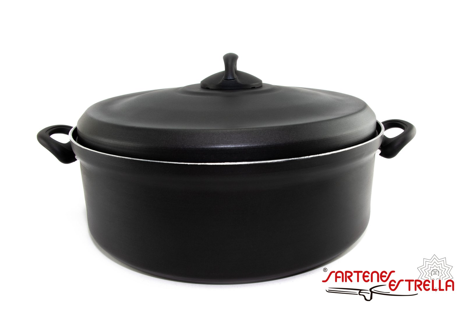 Arrocera 40 cm Grande Con Tapa