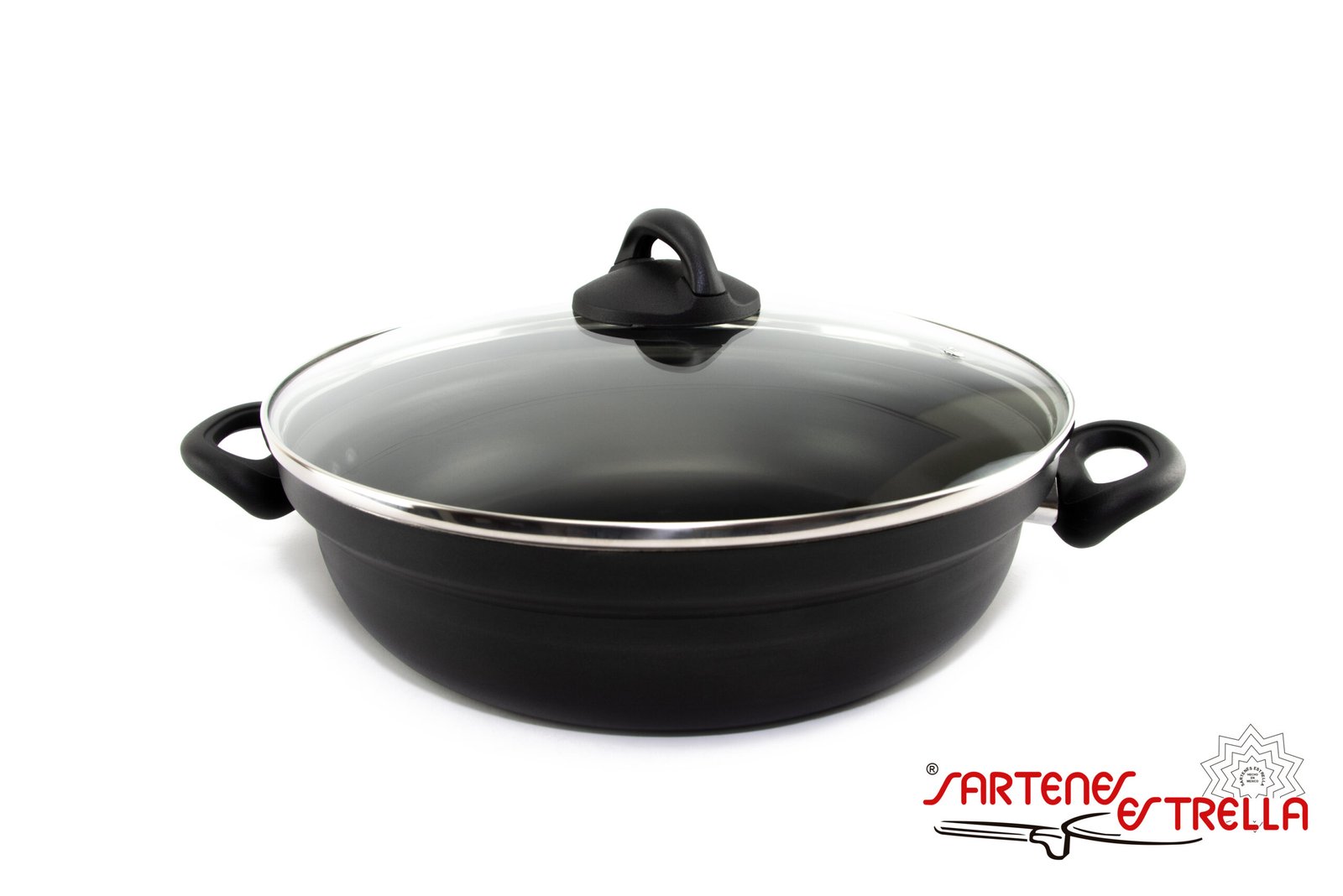 Arrocera 30 cm Con Tapa De Cristal 4L