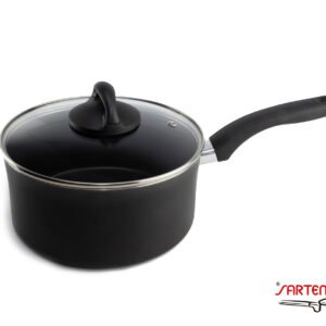 Cazo  20 cm Con Tapa De Cristal